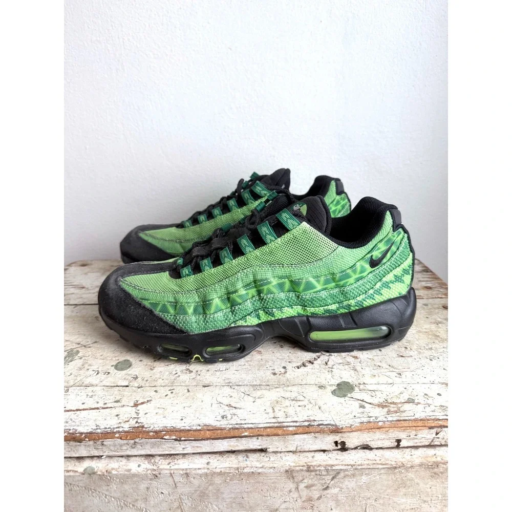 Nike Air Max 95 Naija Pine Green Black CW2360-300 Size 11